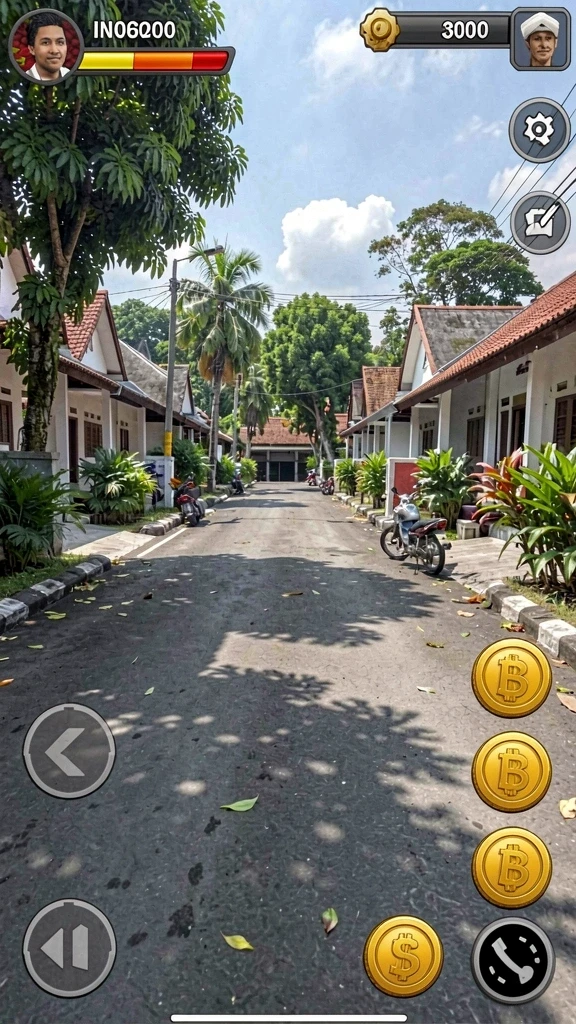 898a - Tampilan antarmuka yang modern dan interaktif.