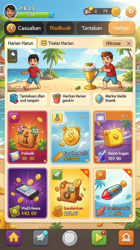 api66 - Tampilan gameplay yang menarik dan intuitif.