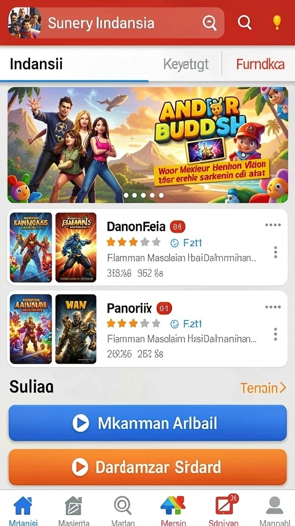 bos5000 - Tangkapan layar dari tantangan multiplayer yang seru.