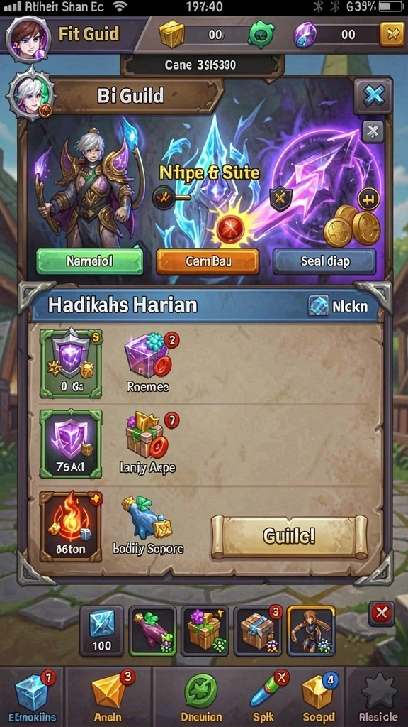 jin33 - Karakter unik dengan kemampuan spesial masing-masing.