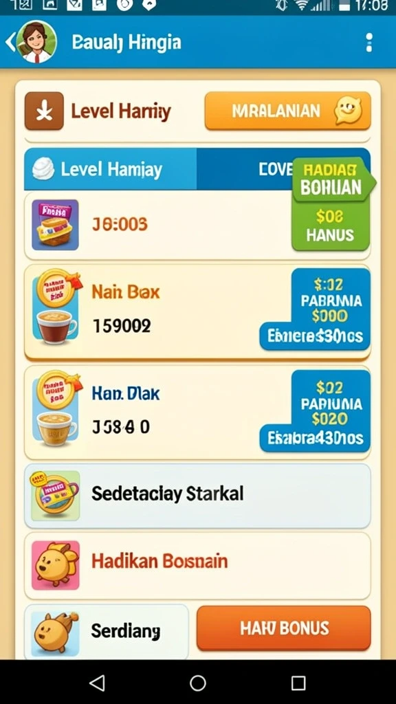 kawat4d - Screen capture dari gameplay menantang di KAWAT4D.