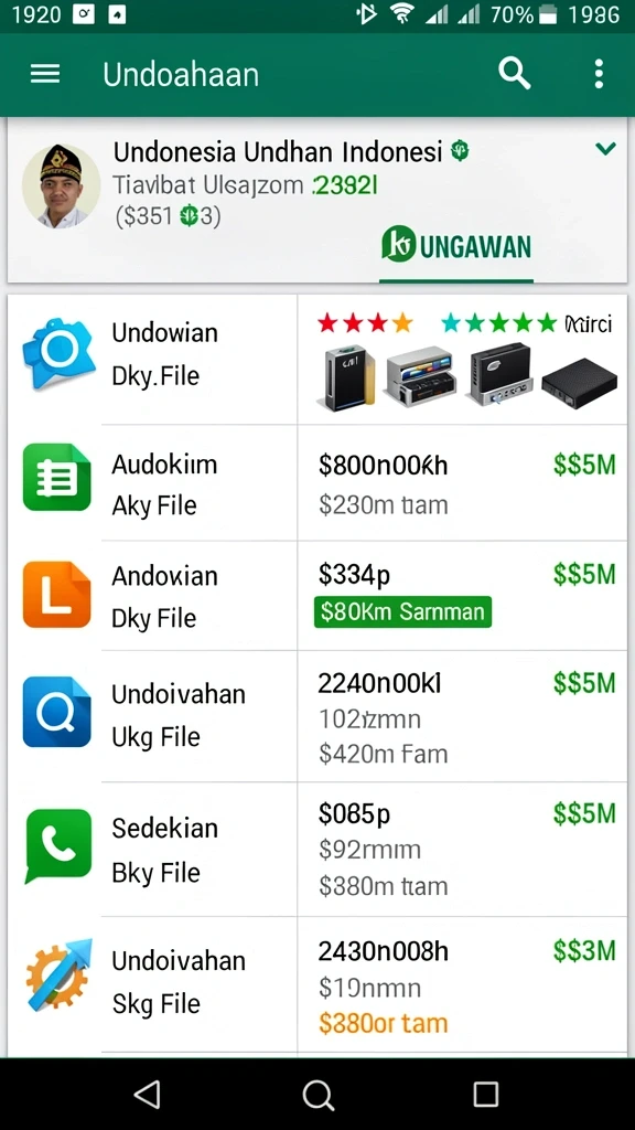 ri889 - Tangkapan layar menampilkan menu upgrade karakter yang mudah digunakan.